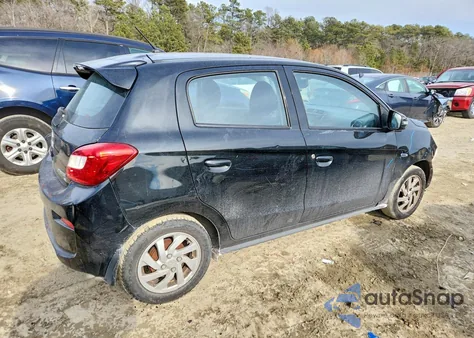 2017 Mitsubishi Mirage Se from USA, damaged, VIN ML32A4HJ1HH015522